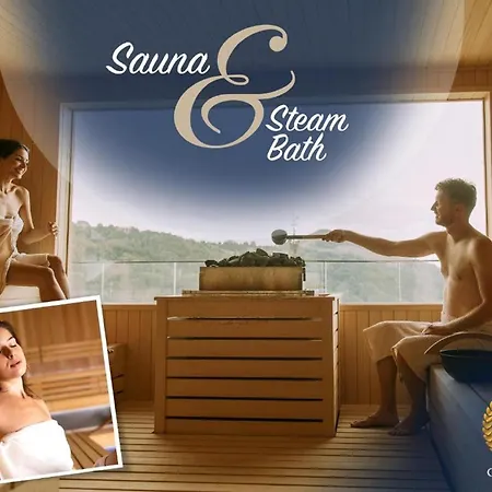 Niche With Seaview In Caesar Blue, Lunch 4 Pm, Sauna, Jacuzzi, Water Park, Heated Pool, Gym, Kids Club Apartament *